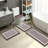 4 Piece Soft Absorbent Microfiber Bath Rug Set with Non-Slip Backing (Set of 4)-382159379