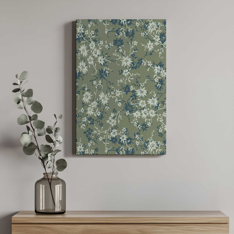 "Florada 3" par Garima Dhawan, impression sur toile, Toile tendue, Ne s’applique pas, H 16 po x l 12 po