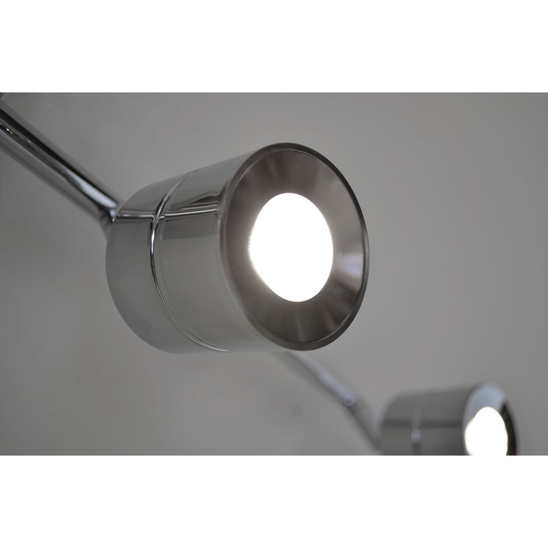 Core 55.13'' 6 -Light Rail Track Kit with Dimmable and Adjustable Head