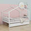 Lit en bois avec lit gigogne simple-402655807-466168142