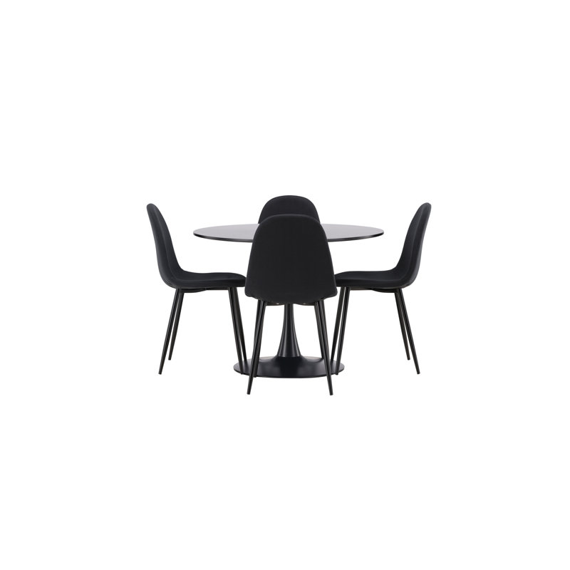 Amatia 4 - Person Dining Set