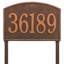 Cape Charles 1-Line Lawn Address Sign-1749930930-1749930933