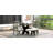 5-Piece Rustic Charm Round Dining Set With 3 Upholstered Chairs And Curved Bench-725460852