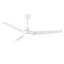 Ceiling Fan With Led Light, 132 Cm Diameter, Matte White, 6 Speed Settings, Dimmable