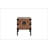 Antique Reclaimed Wood Grey Trunk Table And Side Table S/3