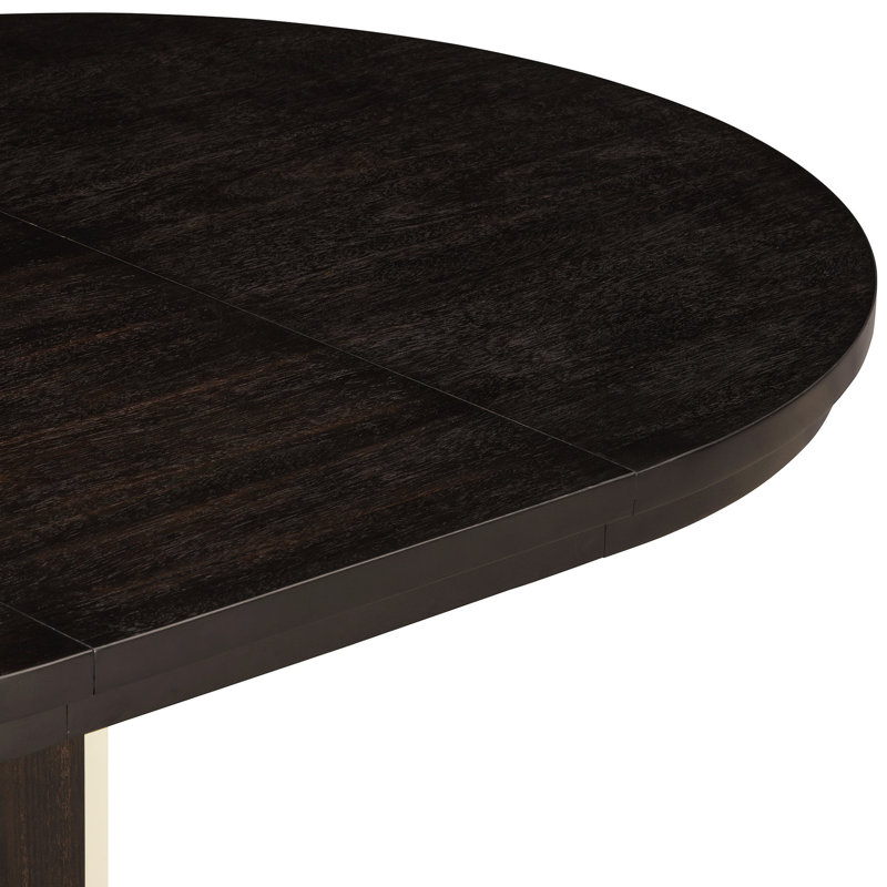 Extendable Dining Table With A 16-Inch Middle Leaf (Only Tables, No Chairs), Espresso