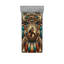 Drap-housse et taie décorative Ambesonne Wild West Horse Feathers Teal-96237978