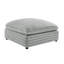 Peluche en polyester 40 po Jenny Repose-pieds carré