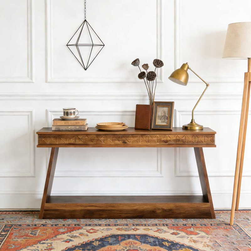 Two-Tiered Sofa Table,Versatile Entryway Table,Console Table