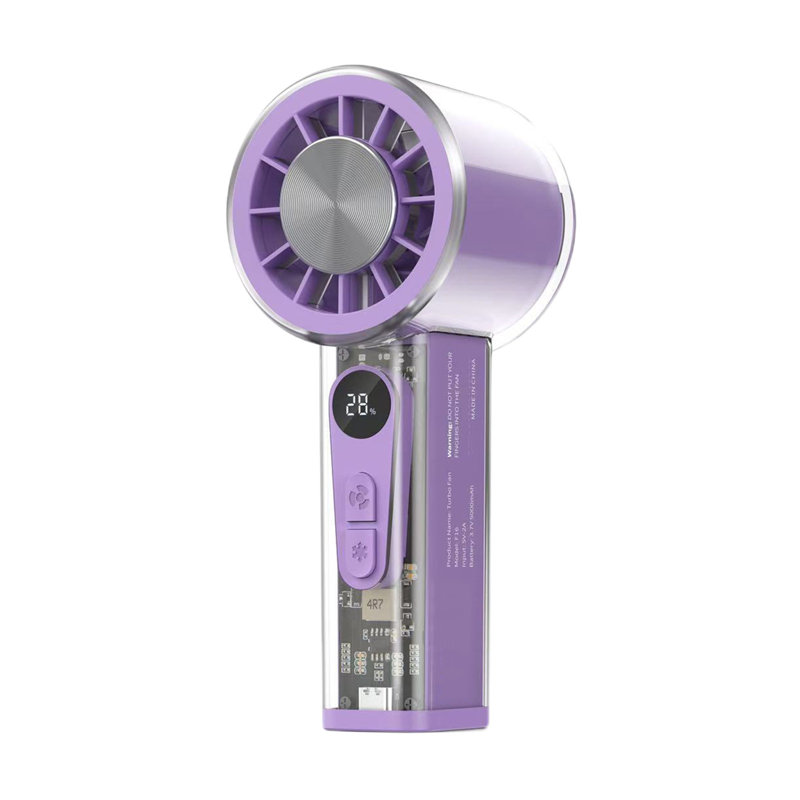 Ventilateur à main kbndieu, Purple
