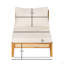 Chaise sans accoudoirs Kirkby, ensemble de 2