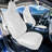 Ensemble de housses de siège d'auto en similicuir sur mesure pour modèle Tesla-91873550