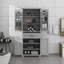 Armoire de rangement de salle de bain avec portes et tiroir, plusieurs espaces de rangement, tablette réglable
