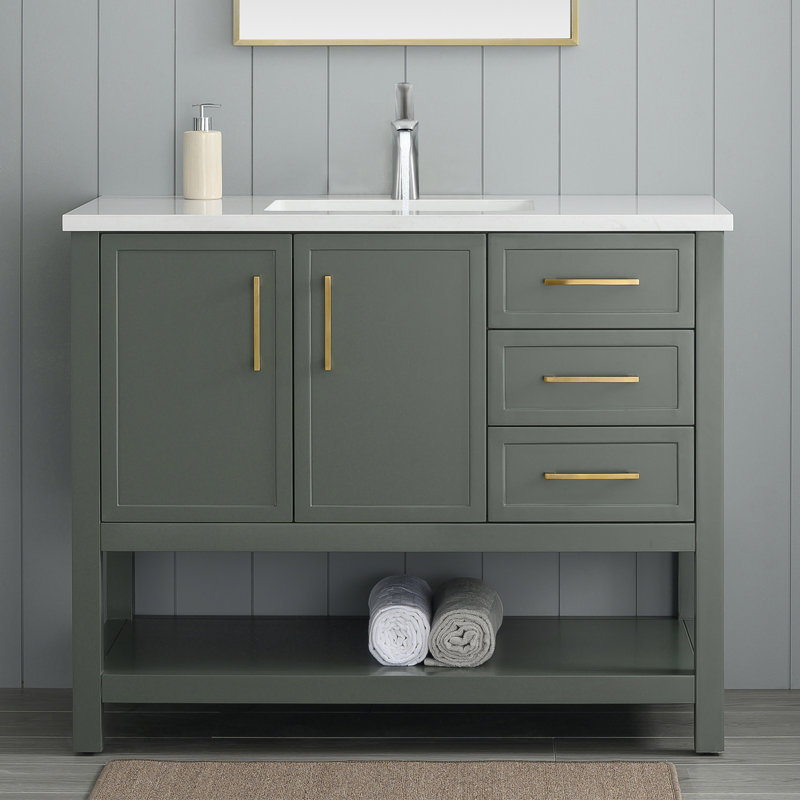 Single-Hole Bathroom Faucet, Brushed Nickel