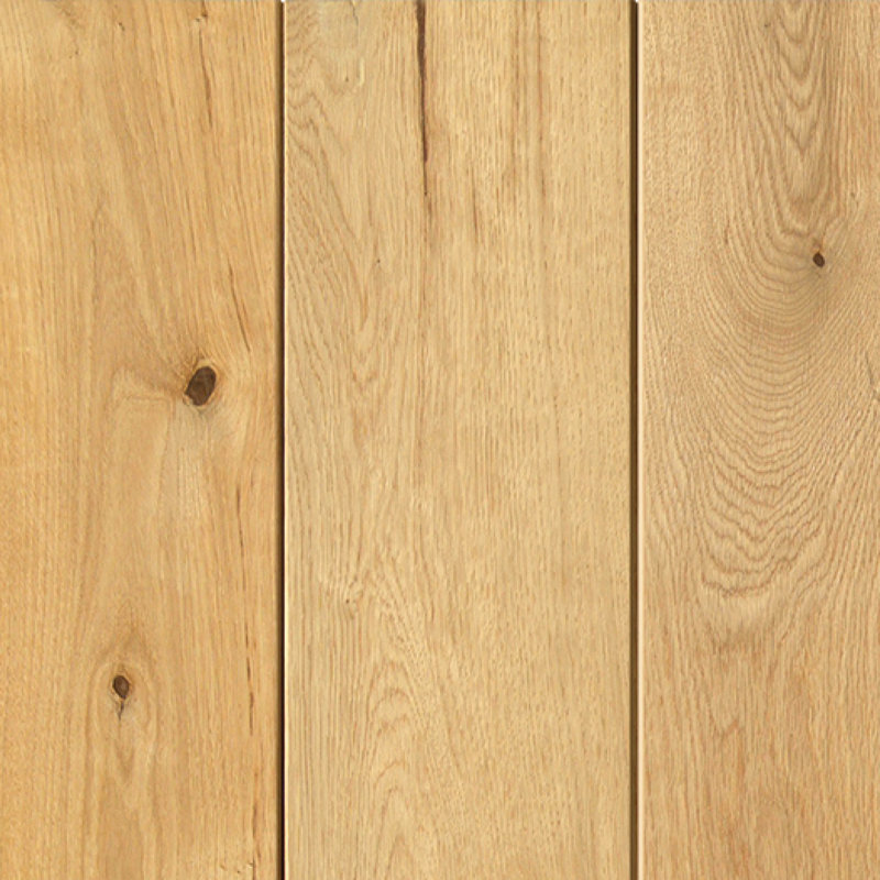 Rustic Oak Ledged Solid Internal Door Unfinished, 198.1cm H x 68.6cm W x 4cm D