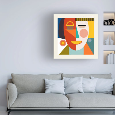 Bolog Ana Rut Bre Faces Stripes Minimal Kopie Canvas Art