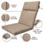 Coussins de chaise Adirondack d'extérieur / intérieur, coussin de remplacement pour meubles de patio à haut dossier-1475948381