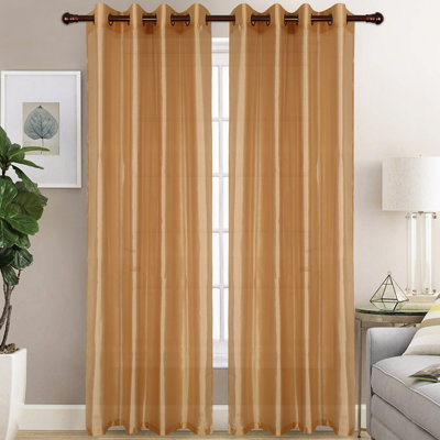 Diredra Semi Sheer Curtain Pair
