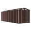 Brityn Garden Shed 191x640x198 cm Galvanised Steel-412168997