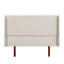 Lit plateforme solide en bois de bambou sec de 12 pouces avec tête de lit tapissier de 48 po de hauteur, facile à assembler-132916774-132916776