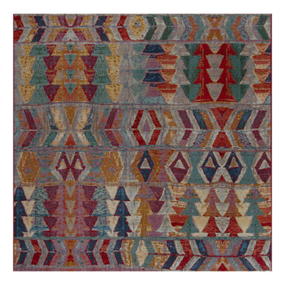 Tapis d'extérieur moderne Tolland Multi_Unique Loom Tamarindo