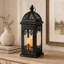Lanterne décorative de style gothique 15 po (noir)-75044585