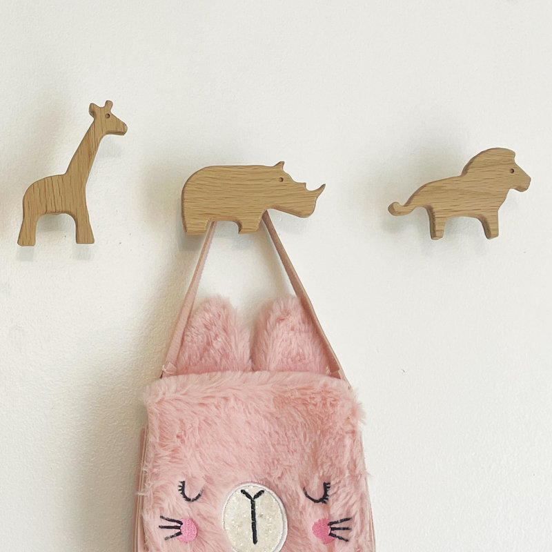 Mea Solid Wood Wall Wall Hook