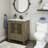Halfon 29.88'' Single Bathroom Vanity with Stone Top