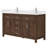 Beckett 60" Freestanding Double Bathroom Vanity with Cultured Marble Top-49797320-61130377-46032556