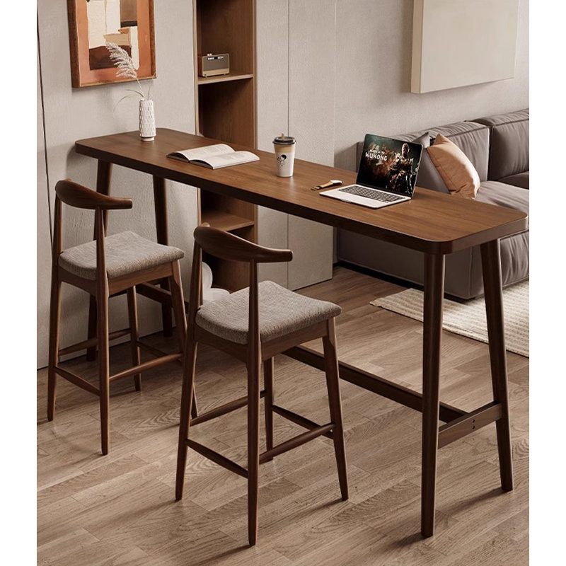 Table de bar rectangulaire Modern, H 39,37 po x L 70,87 po x l 17,72 po