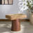Bennato Wood Base Stool