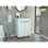 Meuble-lavabo de 24 po Khari, armoire de plancher, porte double, deux tablettes - blanc