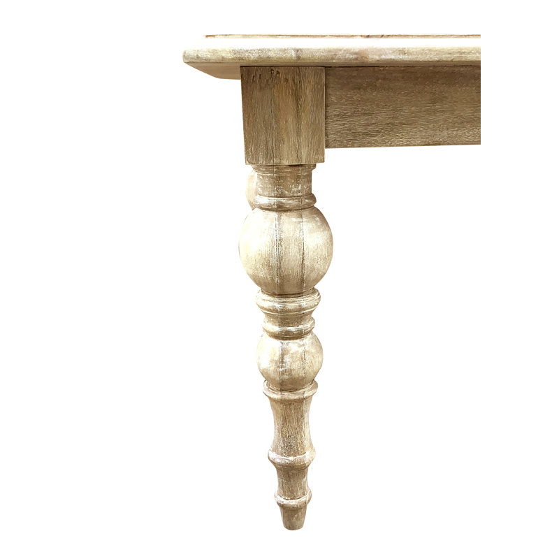 Higinio Solid Wood End Table