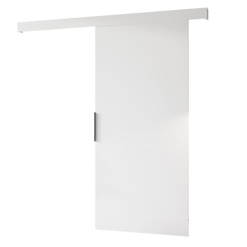 Teresa Sliding Door, White/Black