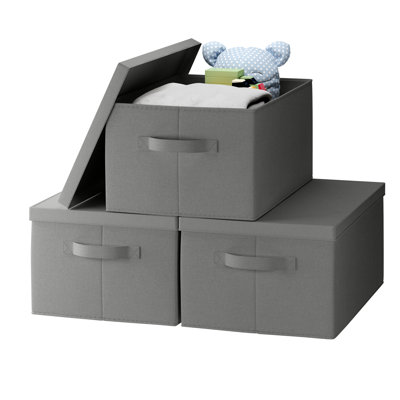 Boîte en tissu pliable et pliable