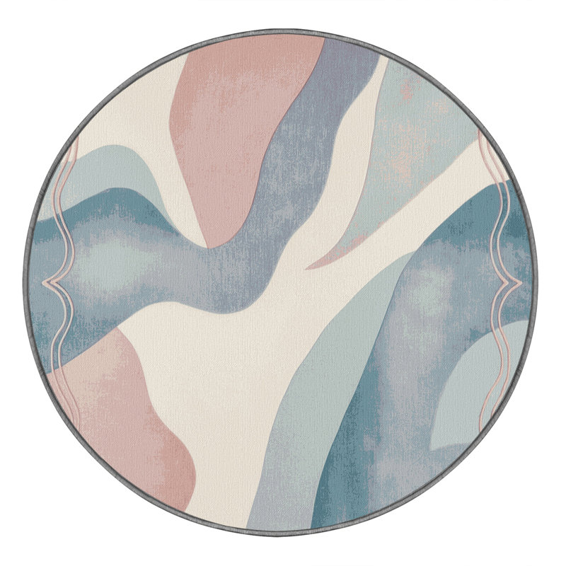 Twilight Flow Rug, Round 7'