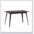 1 Piece Rectangular Dining Table without Chair