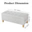 Upholstered Chenille Storage Standard-1721467979