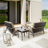Bertolde 5 - Person Patio Conversation Set with Cushions