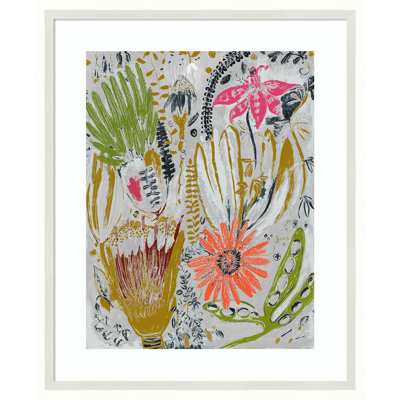 Tropical Blooms I Print by Maya Woods