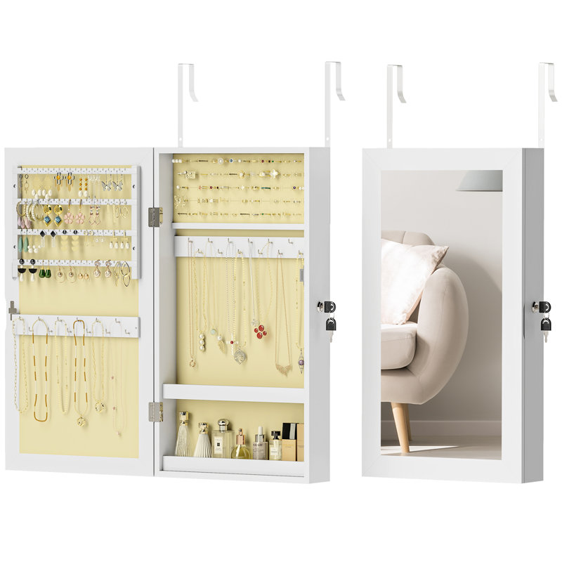 Door, Wall, Over-the-Door Jewelry Armoire