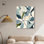 Art floral coloré sur toile tissé Botanicals II par Art Remedy