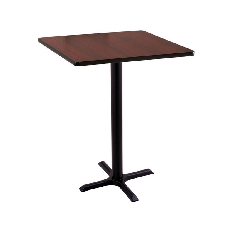 30" Square, Pedestal Dining Table, Counter Height (36" Height)
