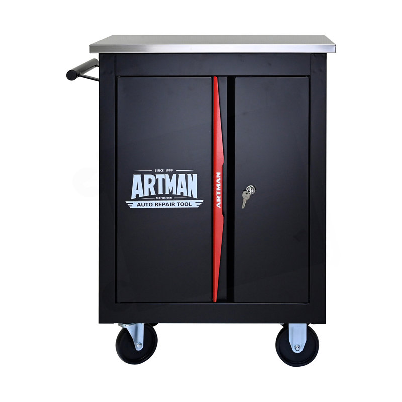 Double-Door Multi-Function Tool Cart