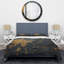 Ensemble de housse de couette abstrait et noir II-107147709