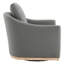 Fauteuil demi-tonneau pivotant Deary-93494370