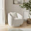 Daxia 72cm Wide Tufted Yes Barrel Chair With Pillow-1902153905