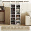 Ermanno 88.5cm H Media Shelves-331084974