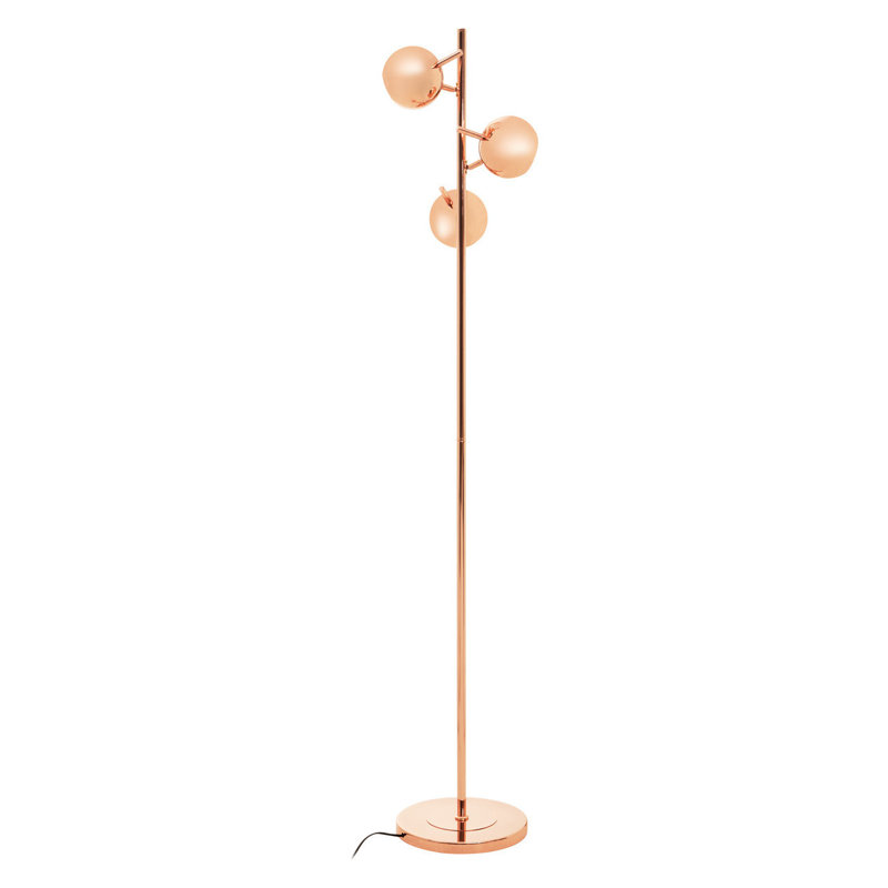 Anding 165cm Tree Floor Lamp, Copper