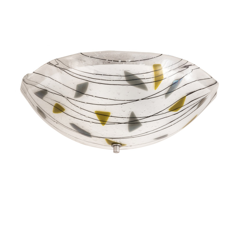Metro Glass Flush Mount